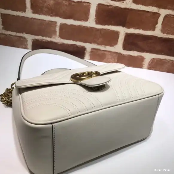 Hyper Peter Small Handle Top Bag GG Marmont GUCCI 0521